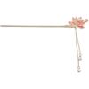 Chinese Style Lotus Hair Sticks Chinese Style Alloy Lotus Simple Hairpin Suitable for Girls Hair Accessories