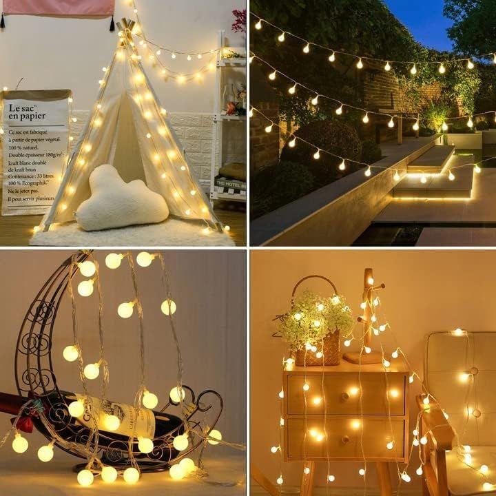 Bubble Ball Led Lights for Decoration - 4.2meter, 14 LED Ball Decoration Lights For Home, Decorative Lights for Home Decoration