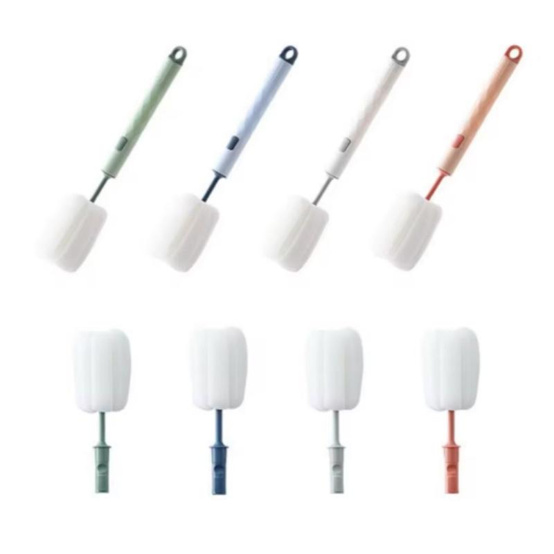 Sponge Cleaning Cup Brush Long Handle for Coffee Glasses Pot Milk Cup Mugs Wine Bottle Baby Bottle Kitchen Dish Washing ByUnique