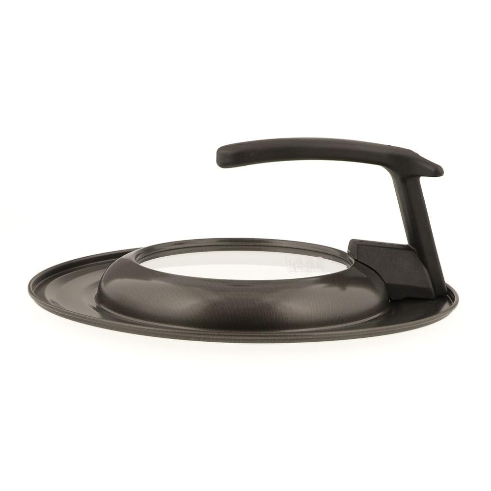 Bestco Pfannendeckel 18-22cm Stehend mit Glasfenster S-Ständer-Typ Hergestellt in Japan MA-2054 Ökologischer Pfannendeckel