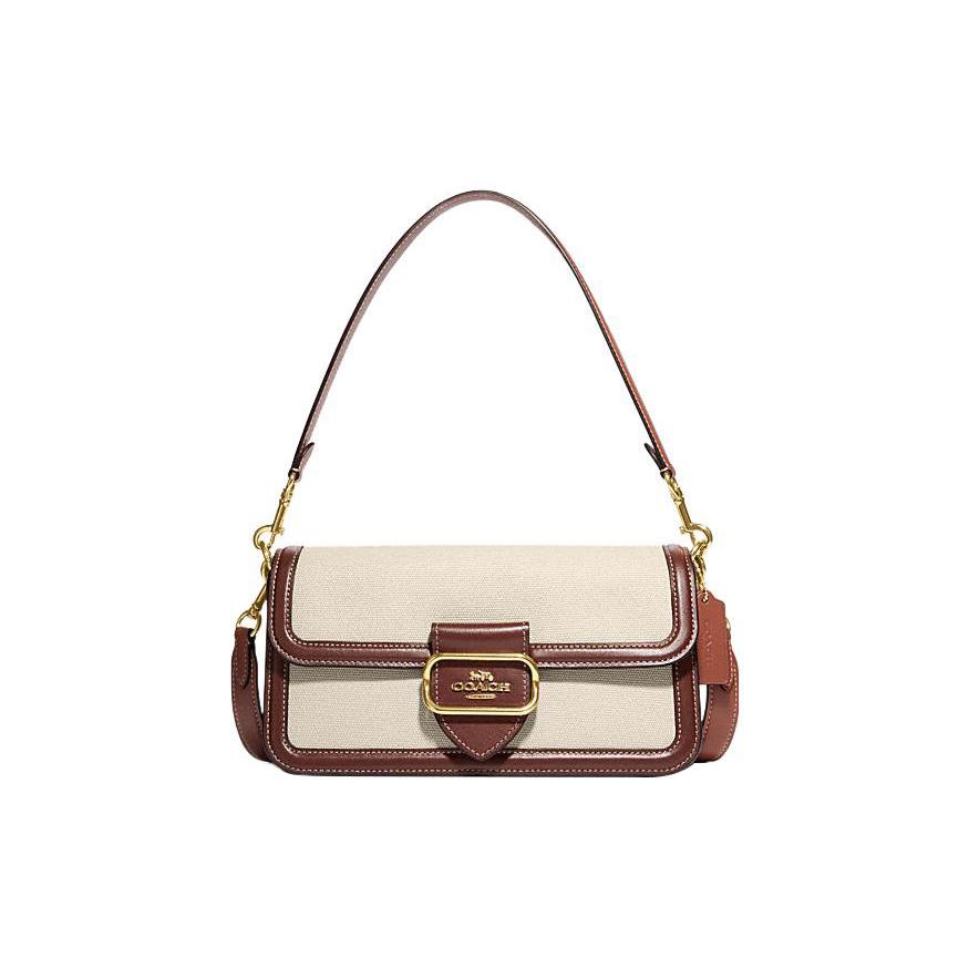 

Новая женская сумка через плечо COACH Morgan 27, коричневая CH184-IMNAM 26.4*6.6*14.0CM