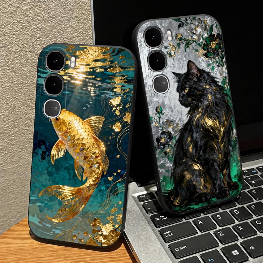 For Vivo Y31 Y31D Y31S 4G 5G Phone Case Gradient Bow Heart Matte Silicone Anti Fingerprint Cover For Vivo Y 31 Top Quality Funda