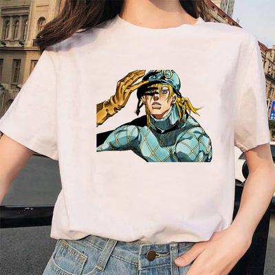Japan Anime JoJo Bizarre Adventure Funny T-Shirts for Man Woman Printed Tshirt Casual Jojo T