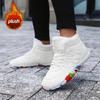 TUINANLE Women Boots Winter Shoes Woman Warm Snow Boots Ankle Boots for Female Winter Shoes Plush Booties