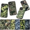 Phone Cover Camo Military Army Camouflage Pattern for Apple iPhone 17 11 16 Pro XS Max XR 6 7 8 Plus + 16E SE 2020 Air 5 8+ Case