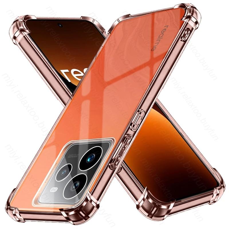 

Clear Case for Realme GT 7 Pro 7Pro GT7Pro 5G Ultra-Thin Shockproof TPU Soft Camera Protection Cover Realmu Realmy Realmi GT7Pro TPU&For Realme GT 7 Pro прозорий