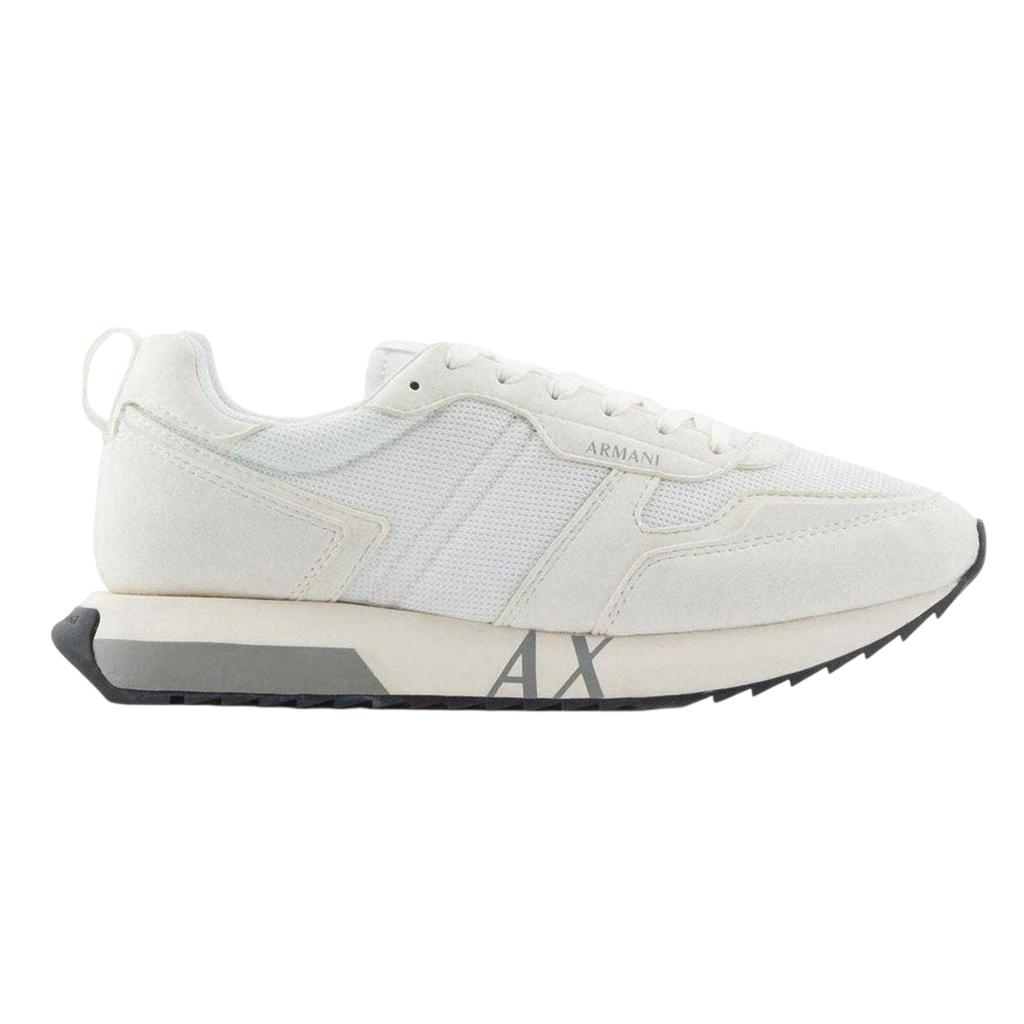 Armani Exchange Mens Mesh Contrast Sole Trainers