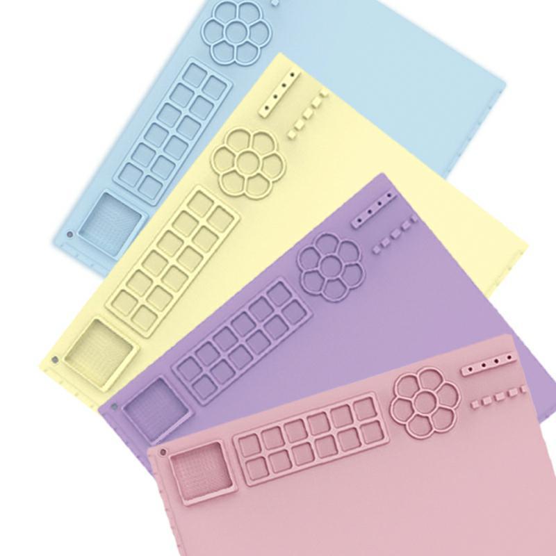 Washable Silicone Art Mat for Kids DIY Painting & Doodling