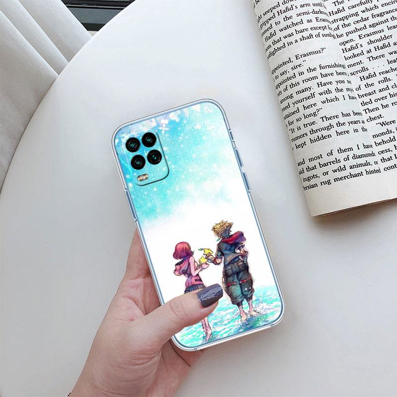 Kingdom Hearts Transparent Phone Case for Motorola Moto G7 G8 G9 G84 G85 G73 G24 G15 Z2 Play Power Plus