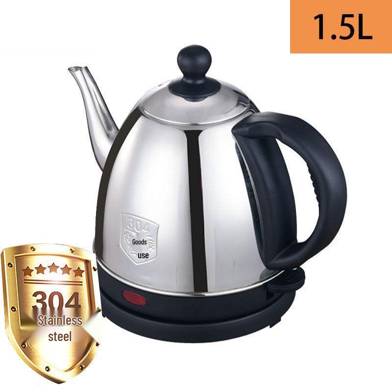 304 Stainless Steel Long Spout Electric Kettle for Tea & Hot Water