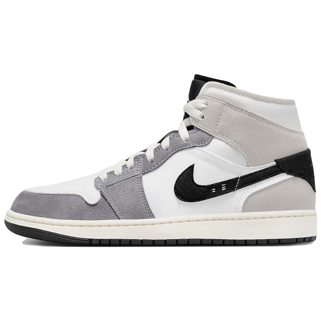 

Новые JORDAN 1 Mid Se Craft Белый Цементно-серый Черный DZ4136-002 44.5