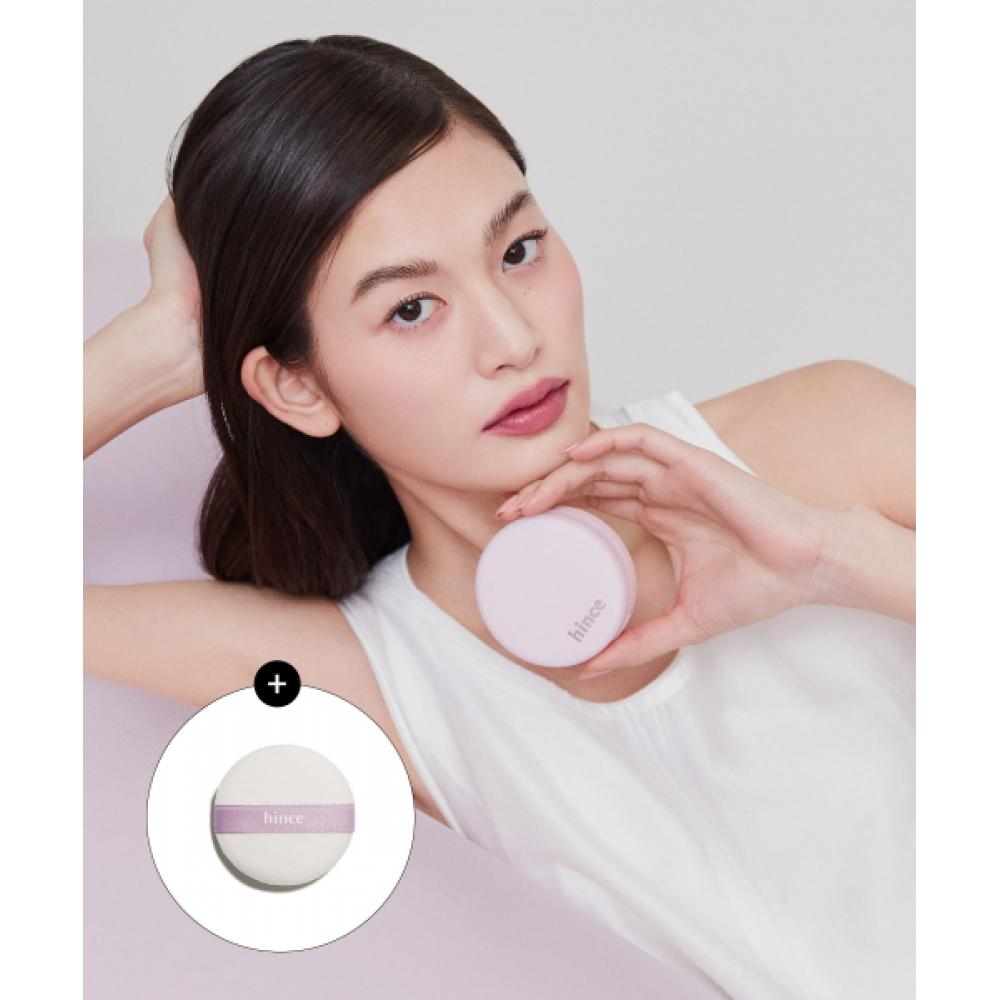 

Пудра Hince Second Skin Airy + бесплатная пуховка для пудры lavender