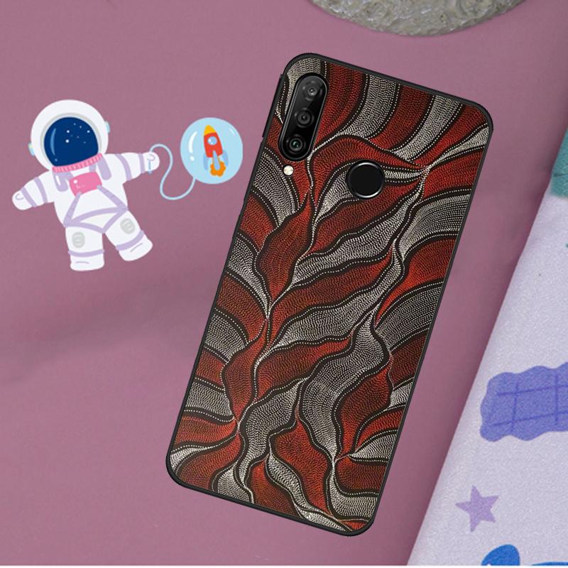 

African Print Fabric For Huawei Nova 10 9 SE 11 Pro Y60 Y70 Y90 Y61 Y91 Y72 Y73 12i 11i 8i P20 P30 P40 Lite Case Huawei P60 Pro