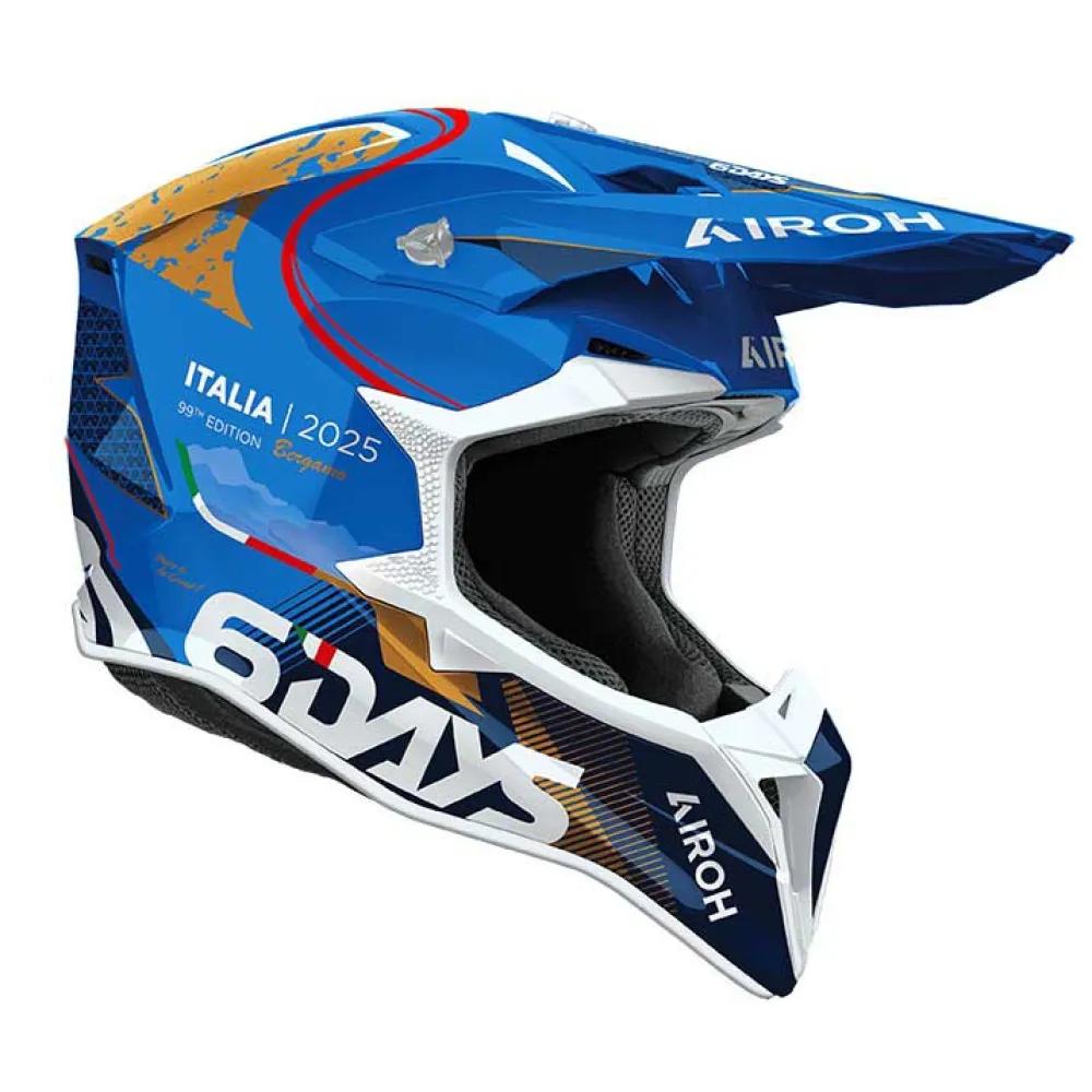 

Airoh Шлем для бездорожья Wraaap Six Days Italy 2025 M