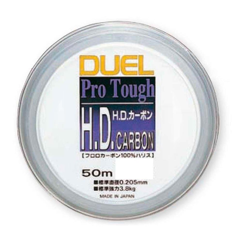 DUEL Harris Fluorocarbon 50mm H855 H.D. 50m, 14#, Clear,