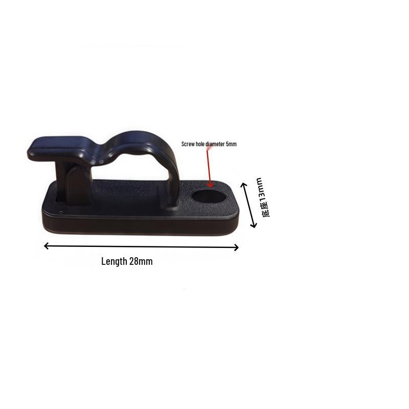 Nylon Adhesive Cable Management Clips - R-Type Crimp for Wire and Network Cables