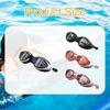 Swimming Goggles Anti Fog Portable Comfortable for Men Women with Nose Piece
