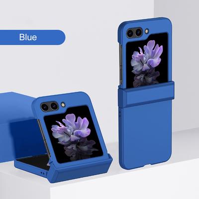 Dla Samsunga Galaxy Z Flip 6 5 4 3 Flip5 5G Etui z ochroną zawiasu Twarde Plastikowe Cienkie Ochronne Etui typu Flip Pokrowiec na telefon