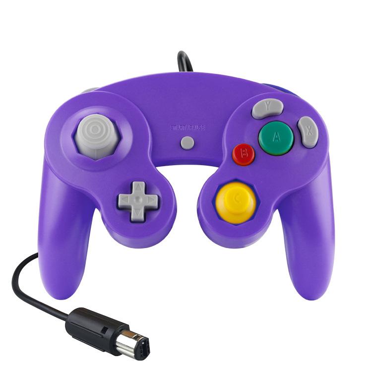 Kontroler do Nintendo GameCube Kontroler przewodowy, Gamepad z pojedynczym punktem wibracji dla NGC