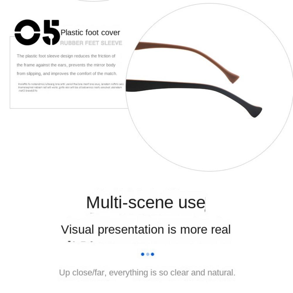 PC Reading Glasses Decorative Glasses Anti Blue Light Eyeglasses  Readers