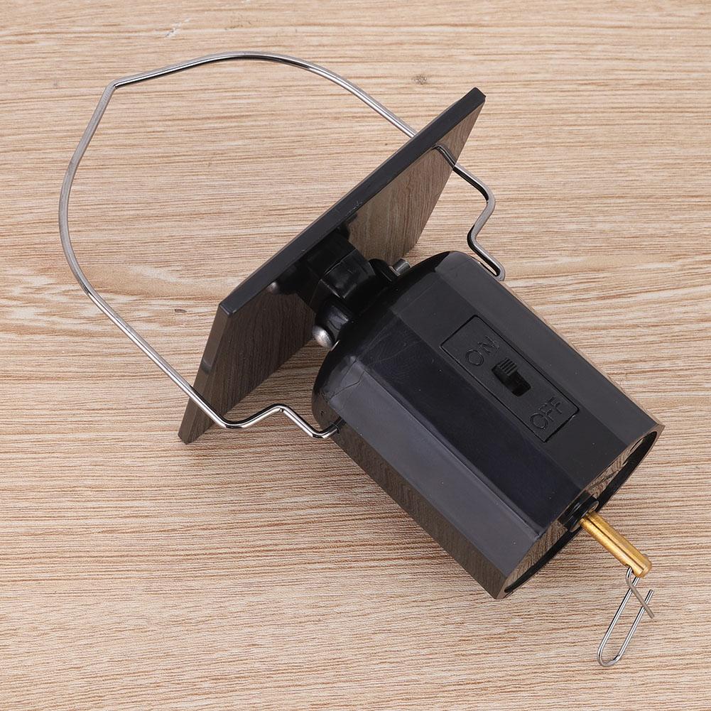 Solar Powered Eco Friendly Motor Wind Chime Ornament Hanging Rotating Motor