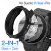 Dėklas + Grūdintas stiklas, skirtas Suunto 9 Peak / Pro 9H Premium ekrano apsauga ir buferinis apsauginis dangtelis Suunto 9 Peak priedui