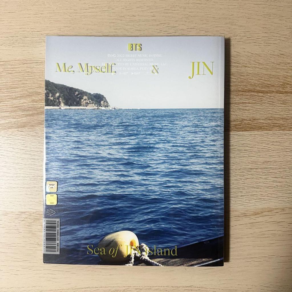 [USED] Me, Myself, & Jin Photobook (No Missing Items)