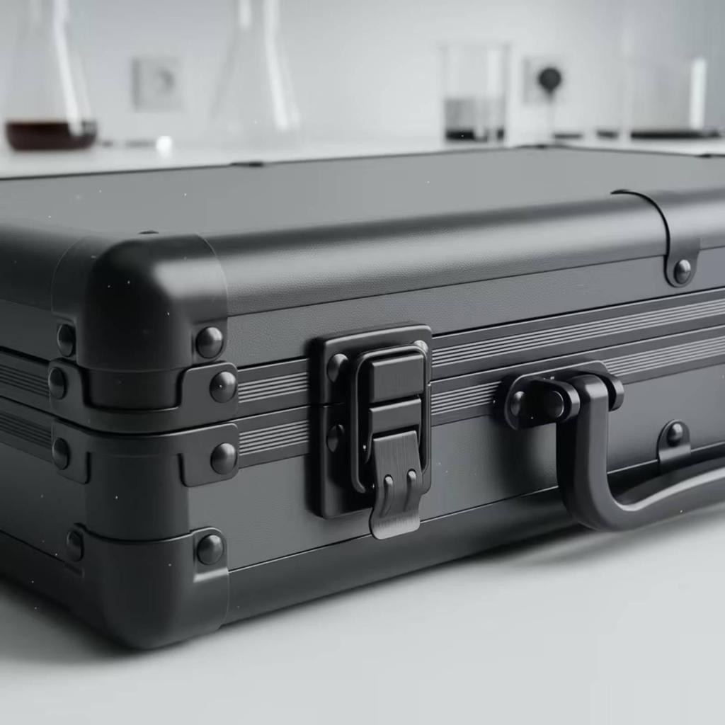 Aluminum Case Portable Metal Carrying Guarding Storage Box for Technicians, Journeyers, Travel