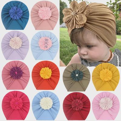 2022 Soft Baby Flower Hat - European & American Autumn Edition