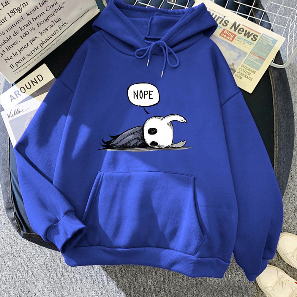 Hollow Knight Mikiny s potiskem postavy z horké hry Pánské High Street Funko Pop Mikina Podzimní ležérní pulovry Unisex Anime oblečení