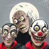 Schreckliche Vollgesichts-Clownmaske für Halloween-Partys und gruselige Kostüme, perfekt für Cosplay-Events