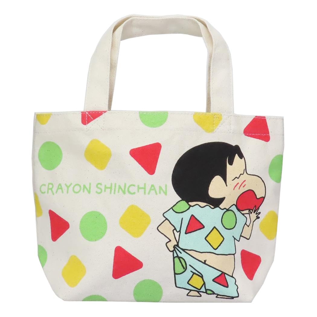 

Small Planet Crayon Shin-chan gusseted cotton bag - Yawn