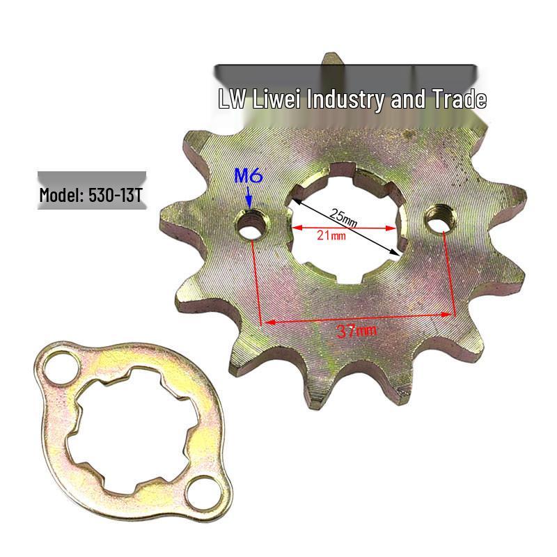 ATV Beach Buggy Kart Pedal Motorcycle Drive Gear 530 Small Sprocket