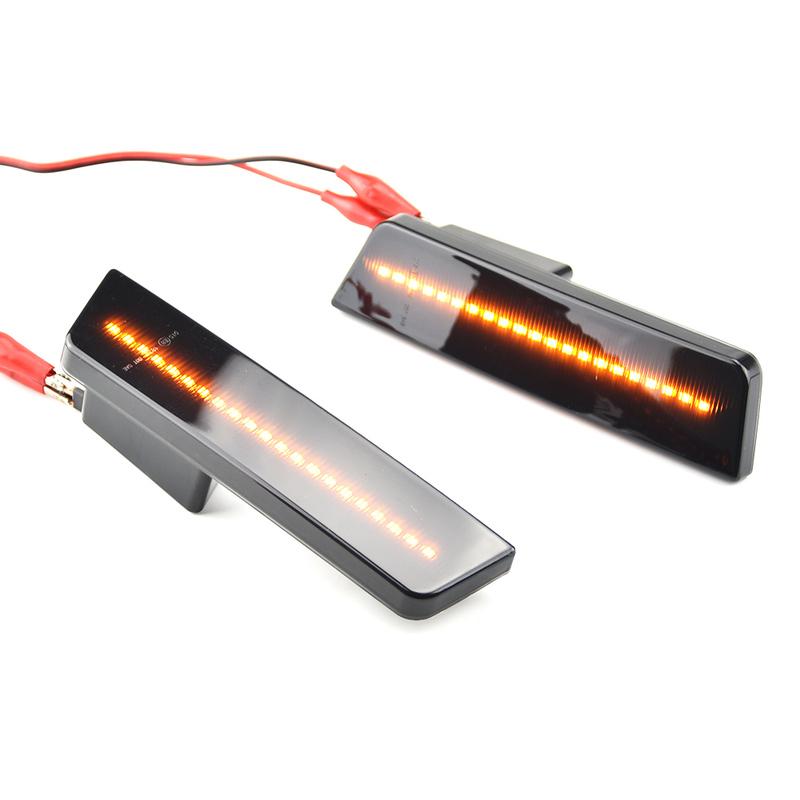Passend für Dodge Challenger 2008-2014 Dynamischer LED-Blinker Blinklicht Seitenmarkierungslicht