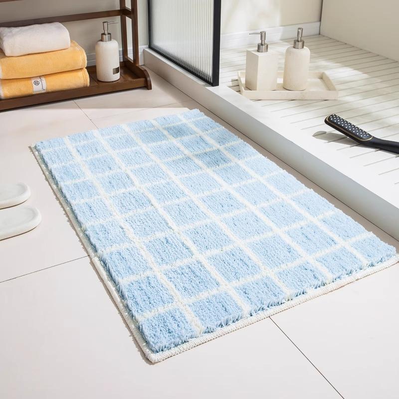 Bedside carpet,bedroom thickening, front bed carpet, sofa cushion, bay window cushion,bathroom absorbent and anti slip floor mat