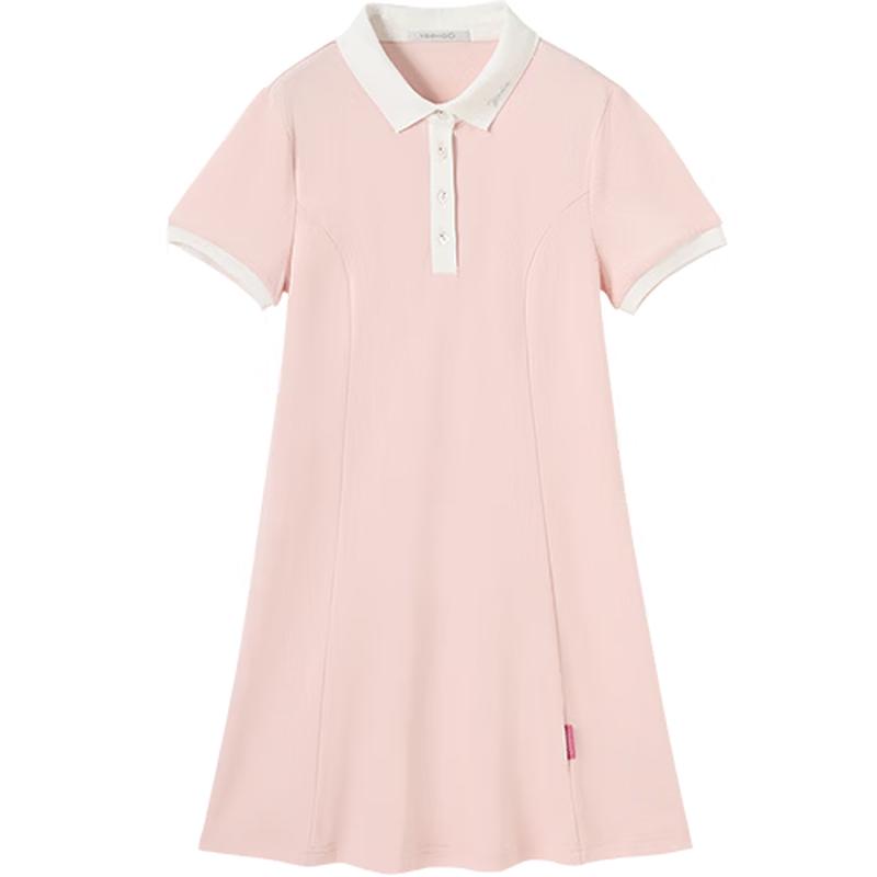 YEEHOO Little Ice Cream Girls' Cool-Touch Polo Dress