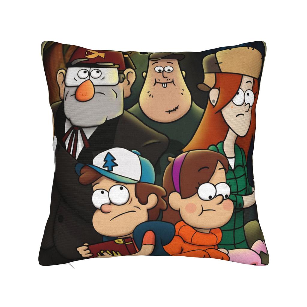 Decorative Pillowcases GGravity Falls Merch Chair  Throw Pillow Case Cover Zipper Multiple Sizes