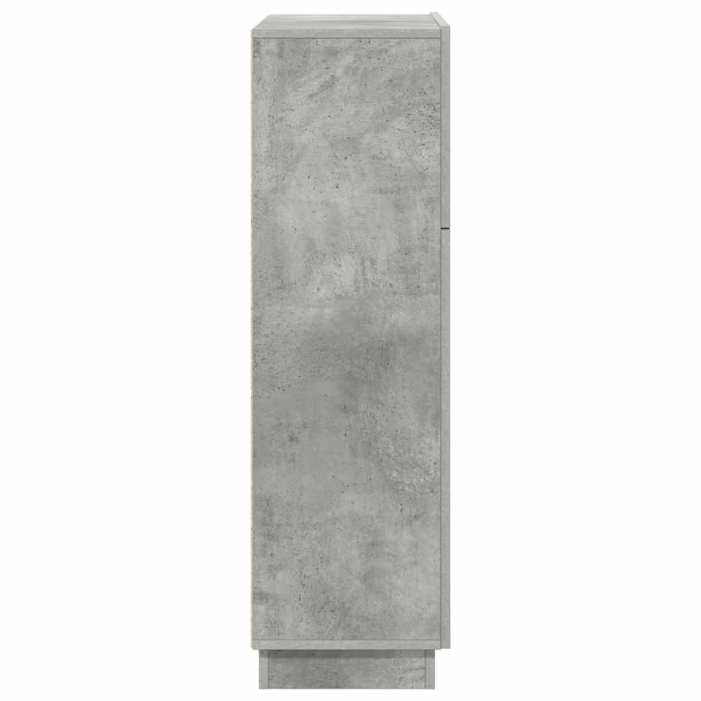 Concrete Grey Desk 71.5 x 31.5 x 106.5 cm Particleboard