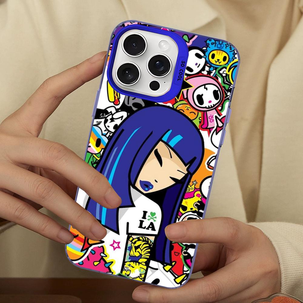 Japan Tokidokis Phone Case For IPhone 16 15 14 13 12 11 Pro Max X XR XSMAX 8 7 Plus Matte Shockproof Back Cover