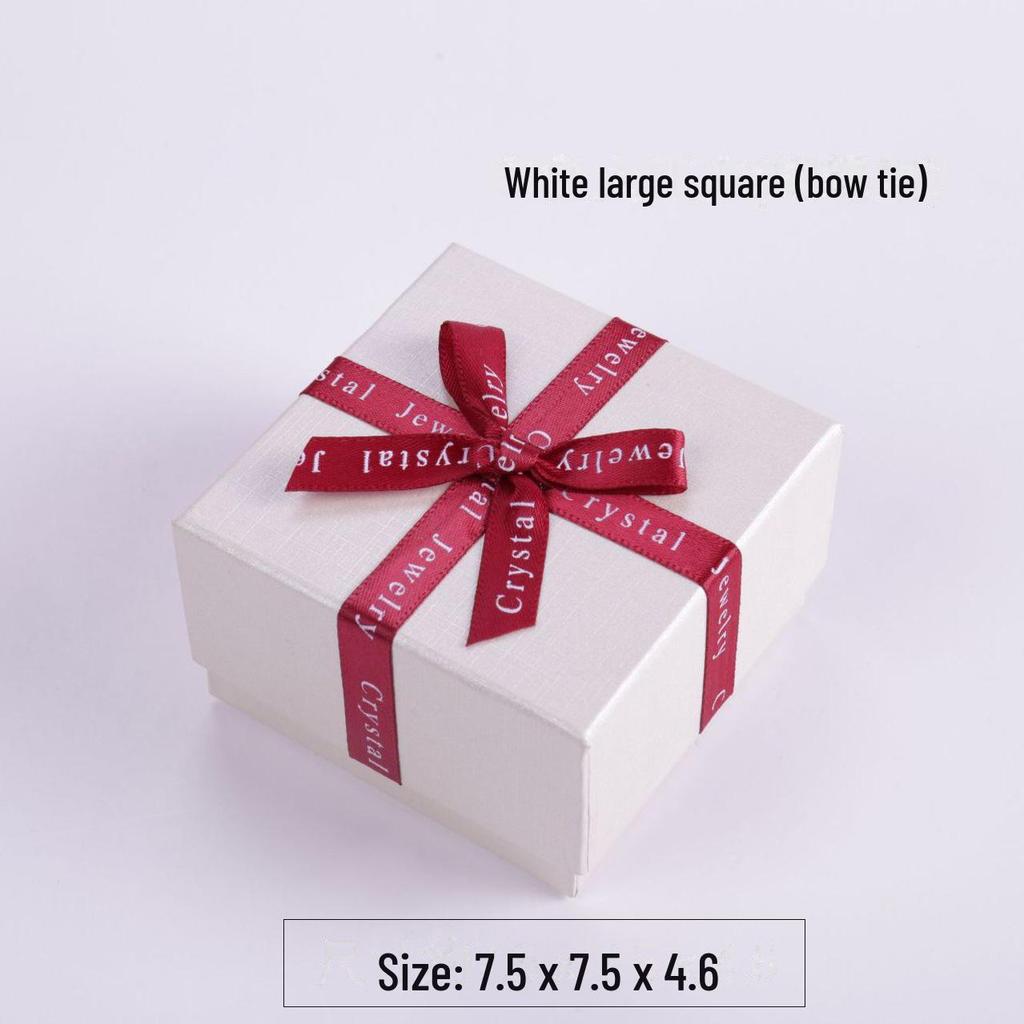 High-End Korean Jewelry Gift Box: Ring, Pendant, Necklace, Earring, Bracelet Packaging