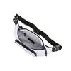 MLB New York Yankees Logo NY Zipper Canvas Waist Bag Unisex Waist Bag White 32BGCS111-50W