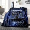 1 Stück Drachen-Gitarre-Themen-Decke Weiche Flanelldecke für alle Jahreszeiten Gemütliche Überwurfdecke mit kräftigem Grafikdruck, Reise- oder Urlaubsgeschenk für Familie & Freunde