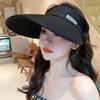 Summer Beach Travel For Women Cycling Wide Brim Empty Top Hat Korean Style Hat Sun Hat Women Cap