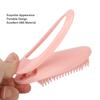 Hair Slit Comb Z Shape Ergonomic Handle Lightweight Portable Artifact Detangling Comb Hair Tool Set