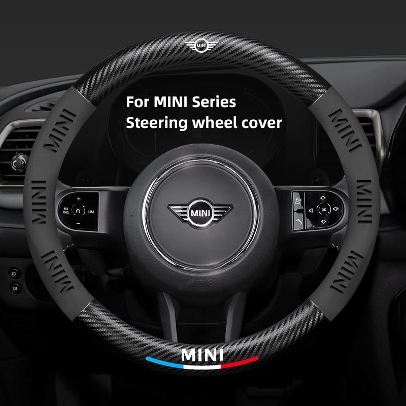 MINI Car Steering Wheel Cover Car Interior Accessories For MINI One Cooper JCW Countryman Clubman Cabrio Paceman Coupe Roadster