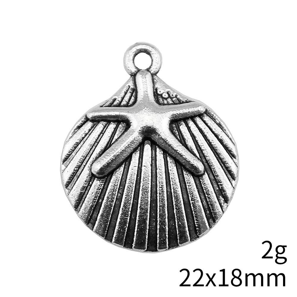 Mother's Day Charms For Needlework Starfish Charms Pendant Clearance Sale Items Pendants For Bracelets