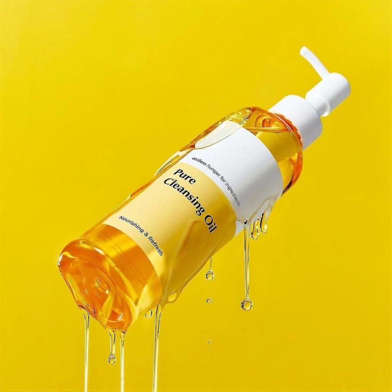 Pure Cleansing Oil, 200ml Gesichtsreinigungsöl, Tägliche Make-up-Entfernung mit Arganöl, Für Frauenhautpflege