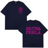 Sommer Kurzarm Locker Baumwolle Ästhetischer Trend T-Shirts Sängerin Rosalia Lux 2026 Tour Drucktshirt Unisex Damen Mode T-Shirts