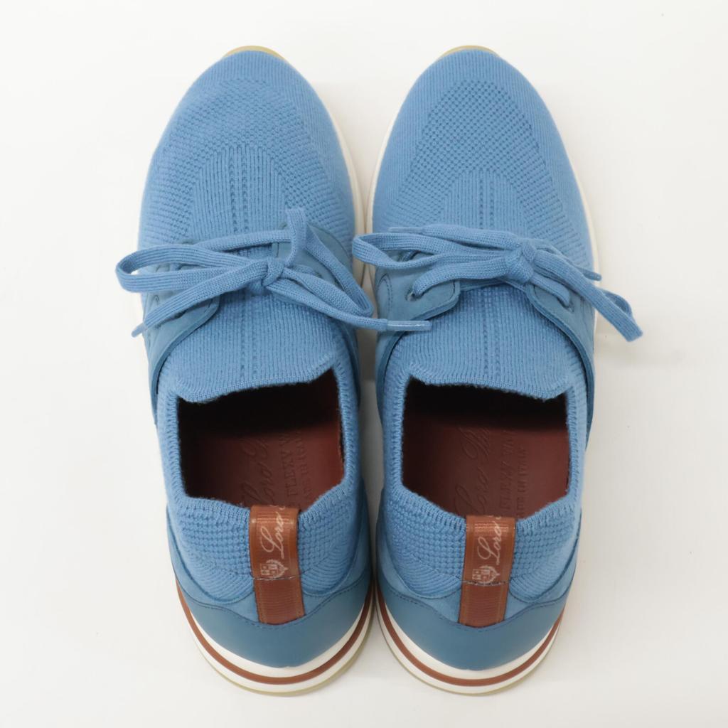 loro piana 360LP Lady Flexi Walk Sneakers Shoes 37 blueUsed
