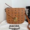 [Pre-Owned] Pasetia Visetos Monogram Coated Canvas Crossbody Bag - Excellent #143BTFU